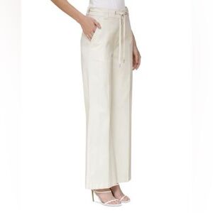 Bagatelle Cream Wide-Leg Trousers